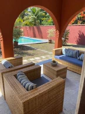 Casa na praia com piscina
